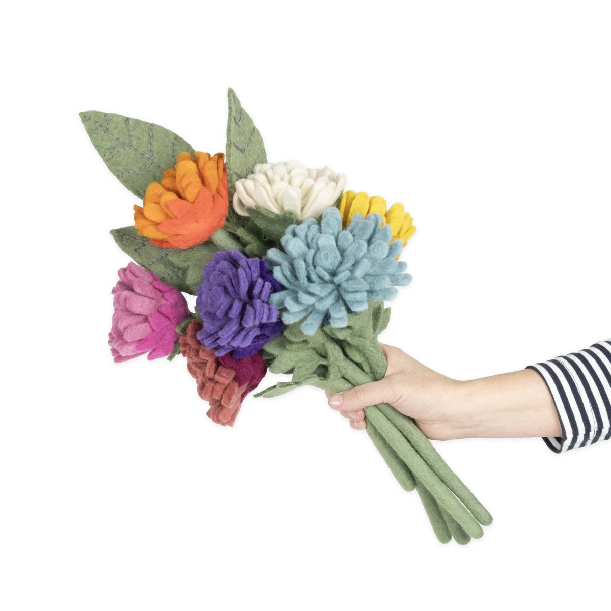Felt Garden Glory Flower- Assorted Colors- Sold Individually