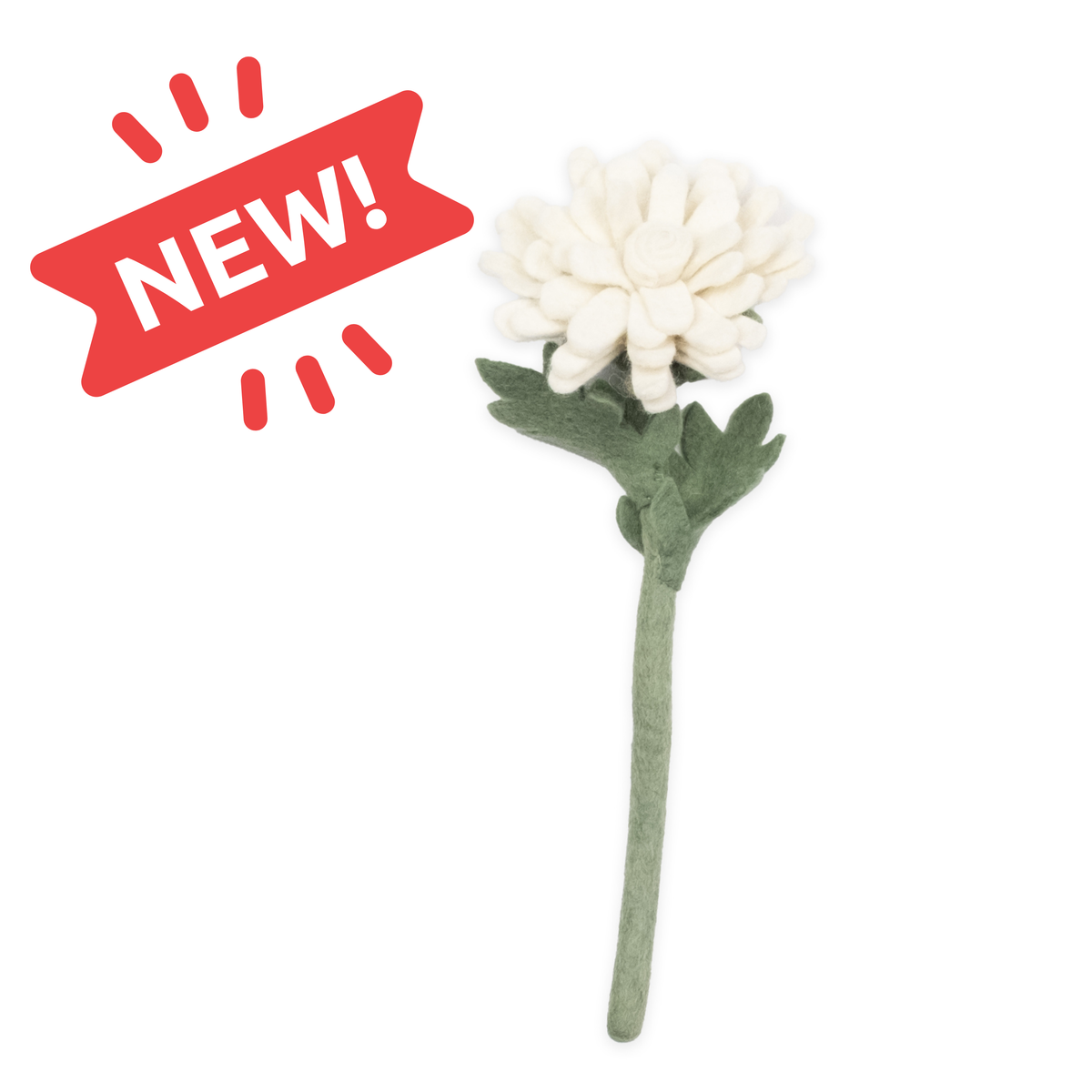 Felt Garden Glory Flower- Assorted Colors- Sold Individually