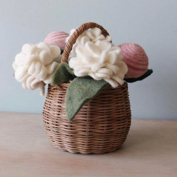 Felt Geranium- Assorted Colors- Sold Individually