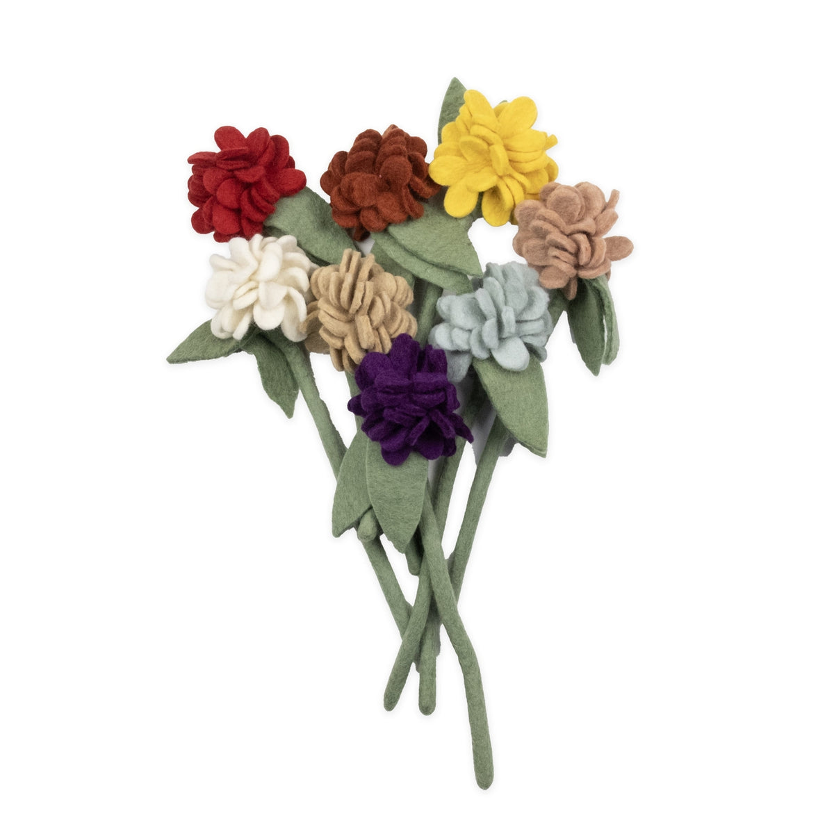 Felt Geranium- Assorted Colors- Sold Individually