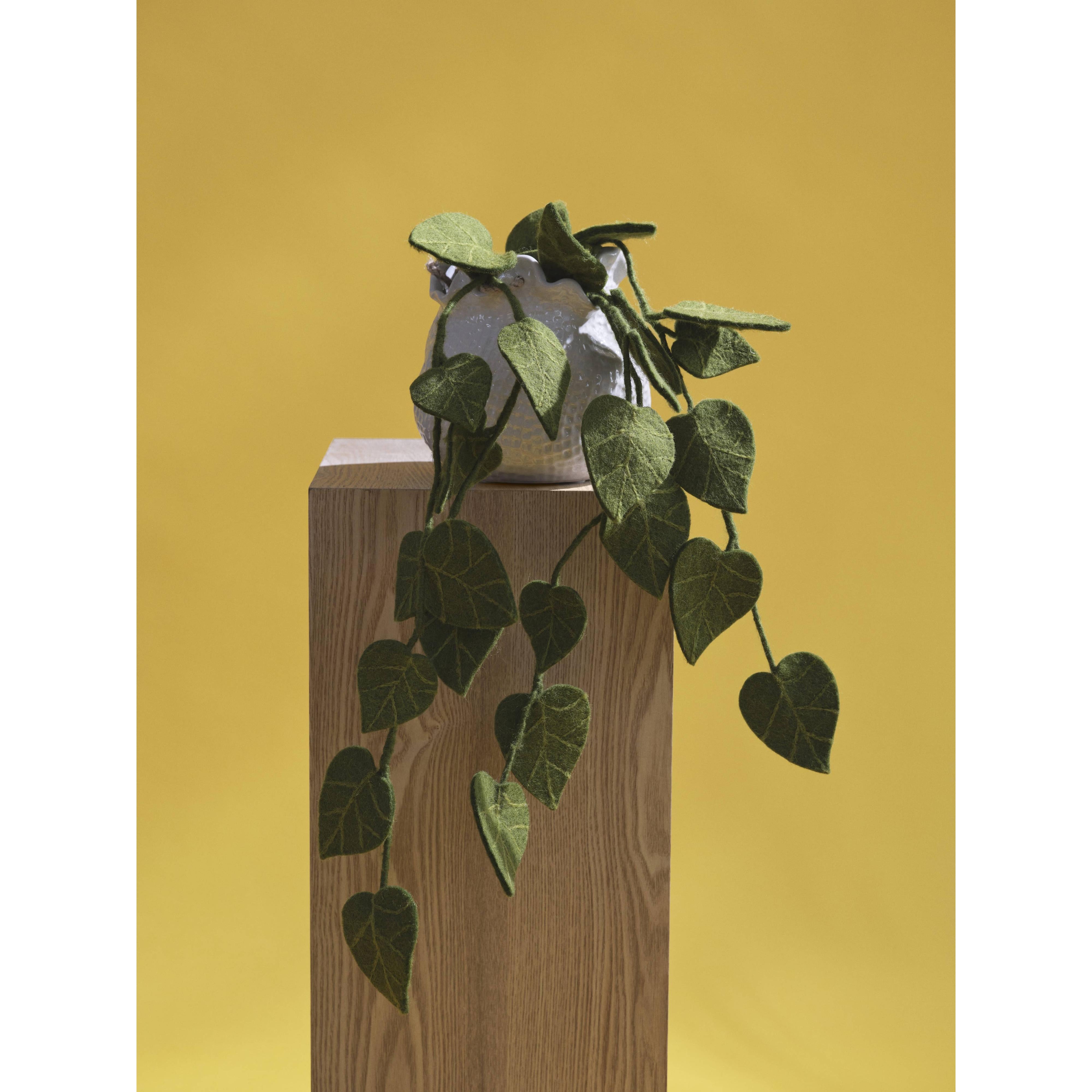 Felt Green Succulent Branches