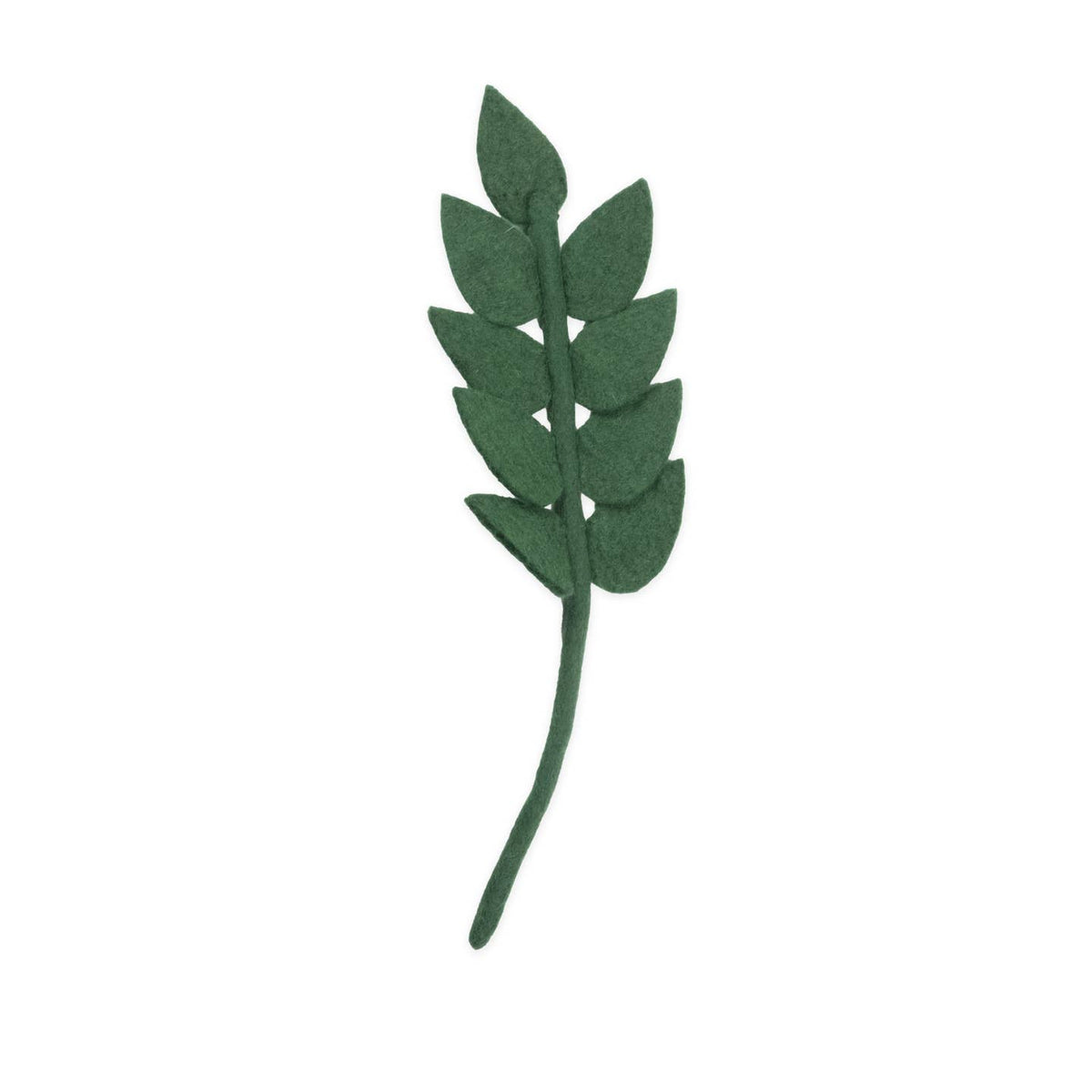 Felt Harvest Leaf Stem- Assorted Colors- Sold Individually