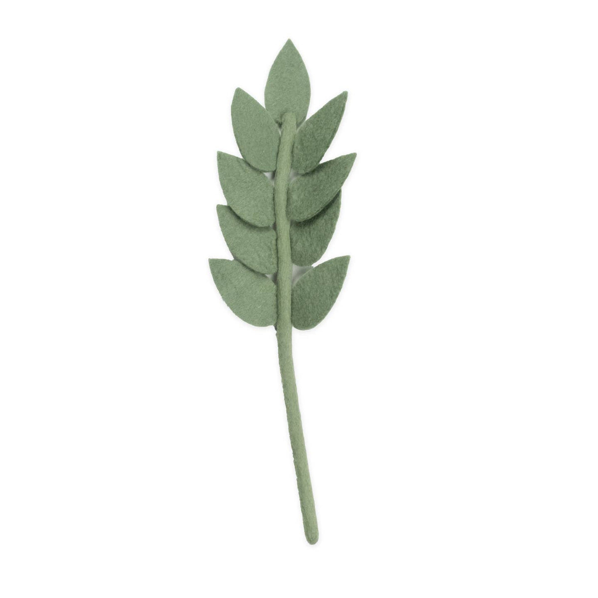 Felt Harvest Leaf Stem- Assorted Colors- Sold Individually