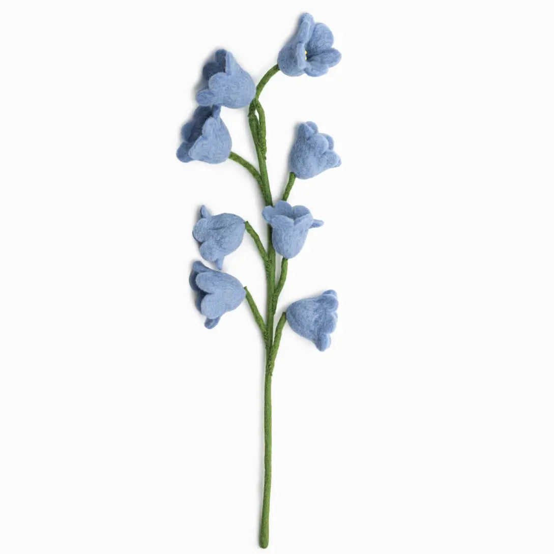 Felt Lily of the Valley- Assorted Colors- Sold Individually