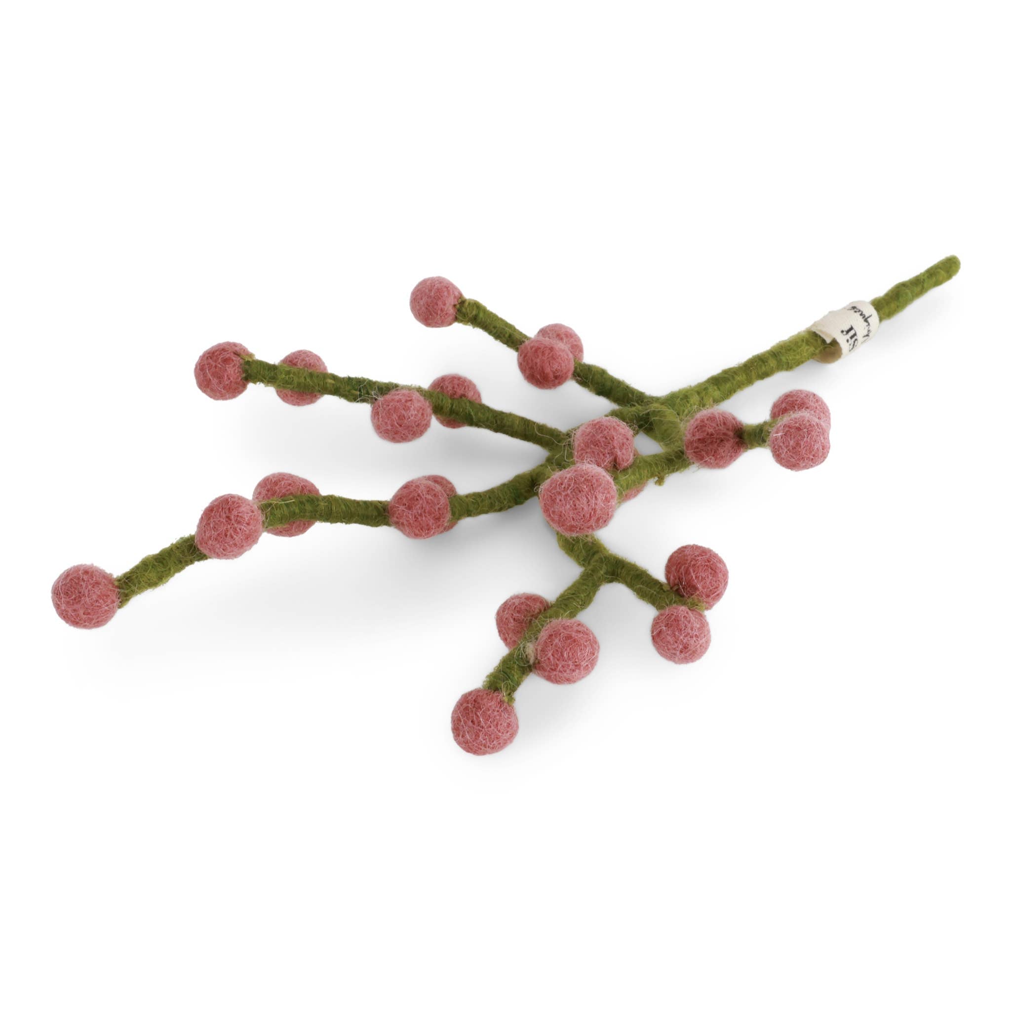 Felt Mini Branch with Berries- Assorted Colors
