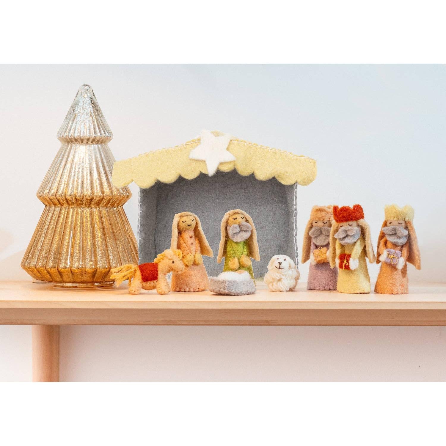 Felt Nativity Scene Set