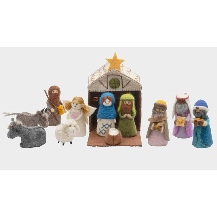 Felt Nativity Scene