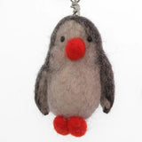 Felt Penguin Keyring