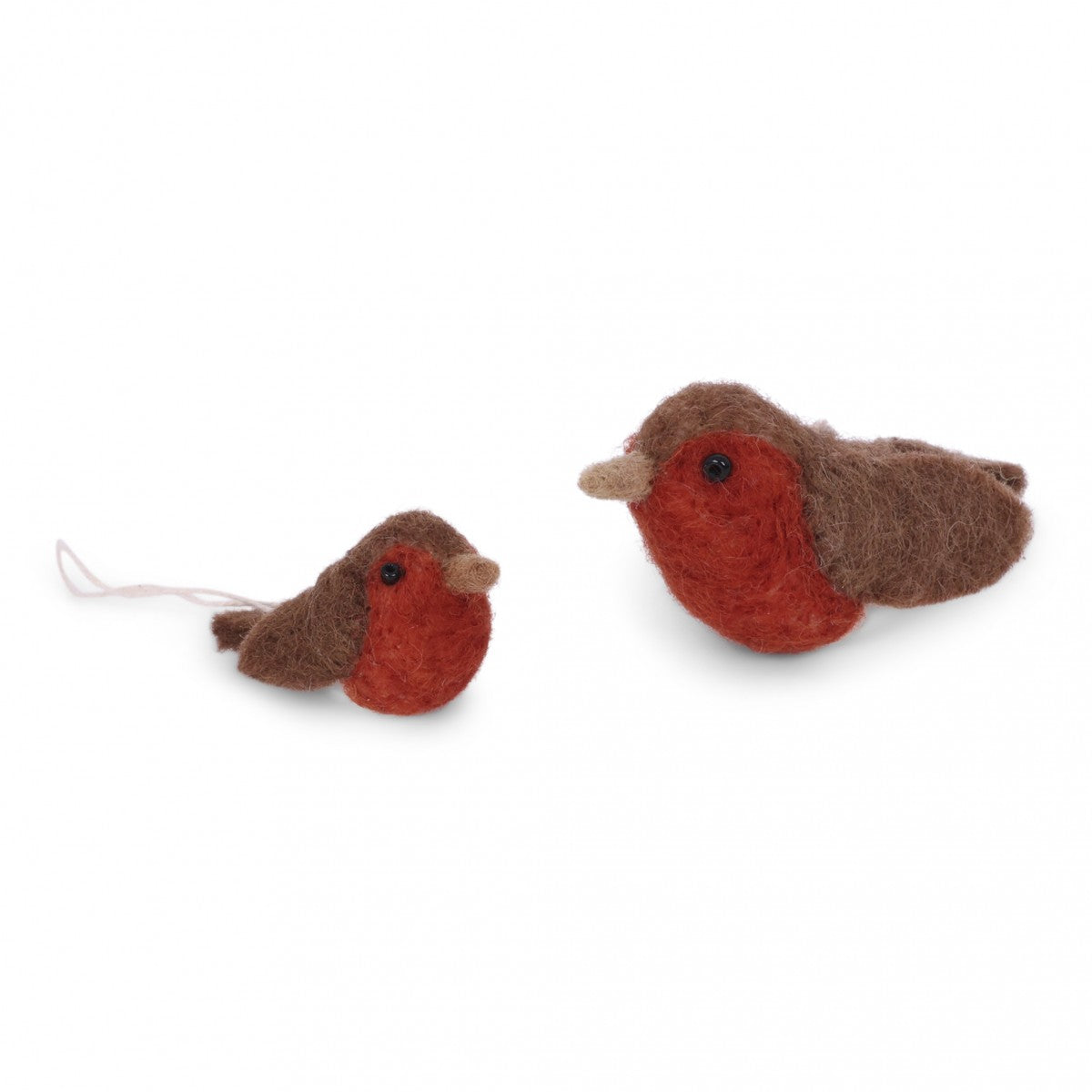 Felt Robin Ornament- Assorted Sizes- Sold Individually