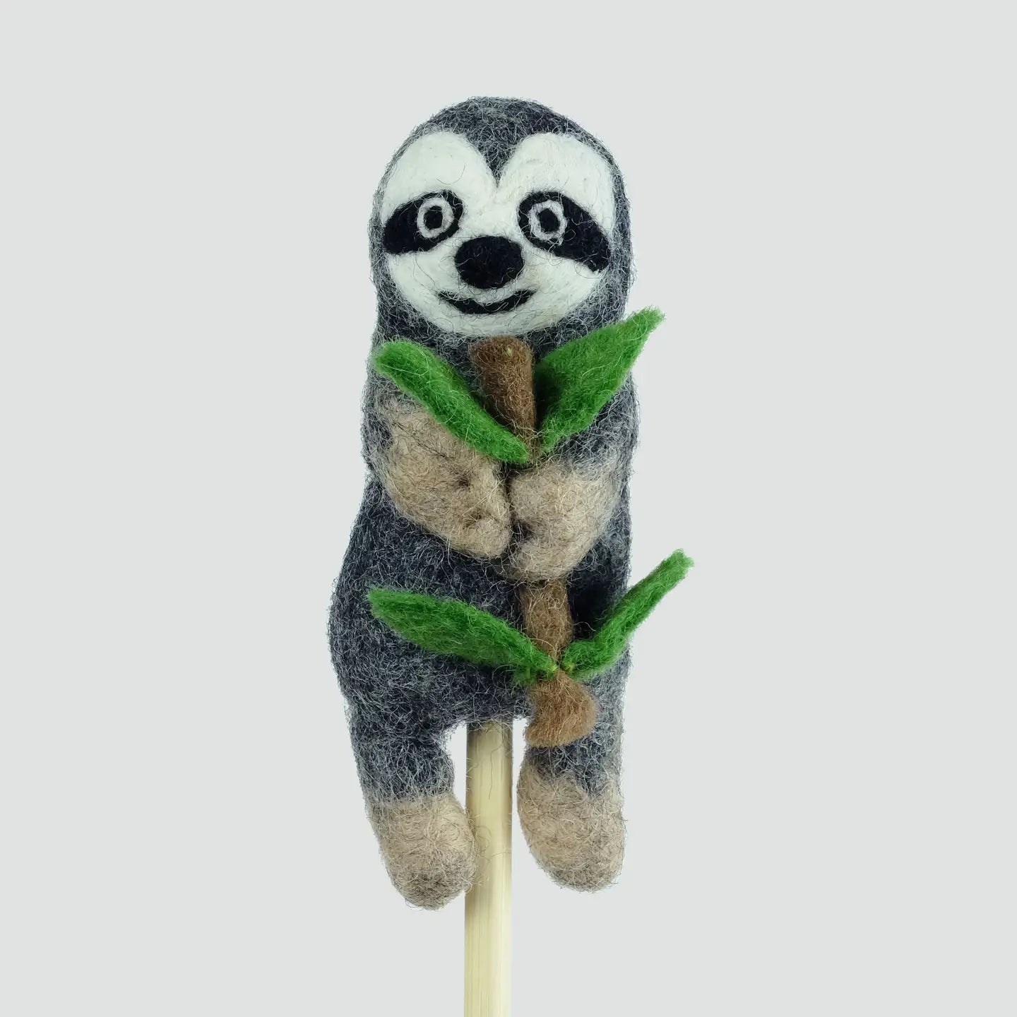 Felt Sloth Finger Puppet- Assorted Styles- Sold Individually