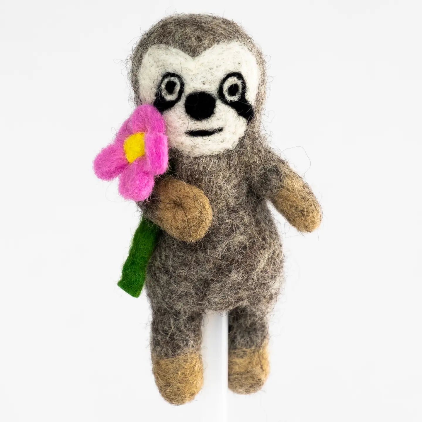 Felt Sloth Finger Puppet- Assorted Styles- Sold Individually
