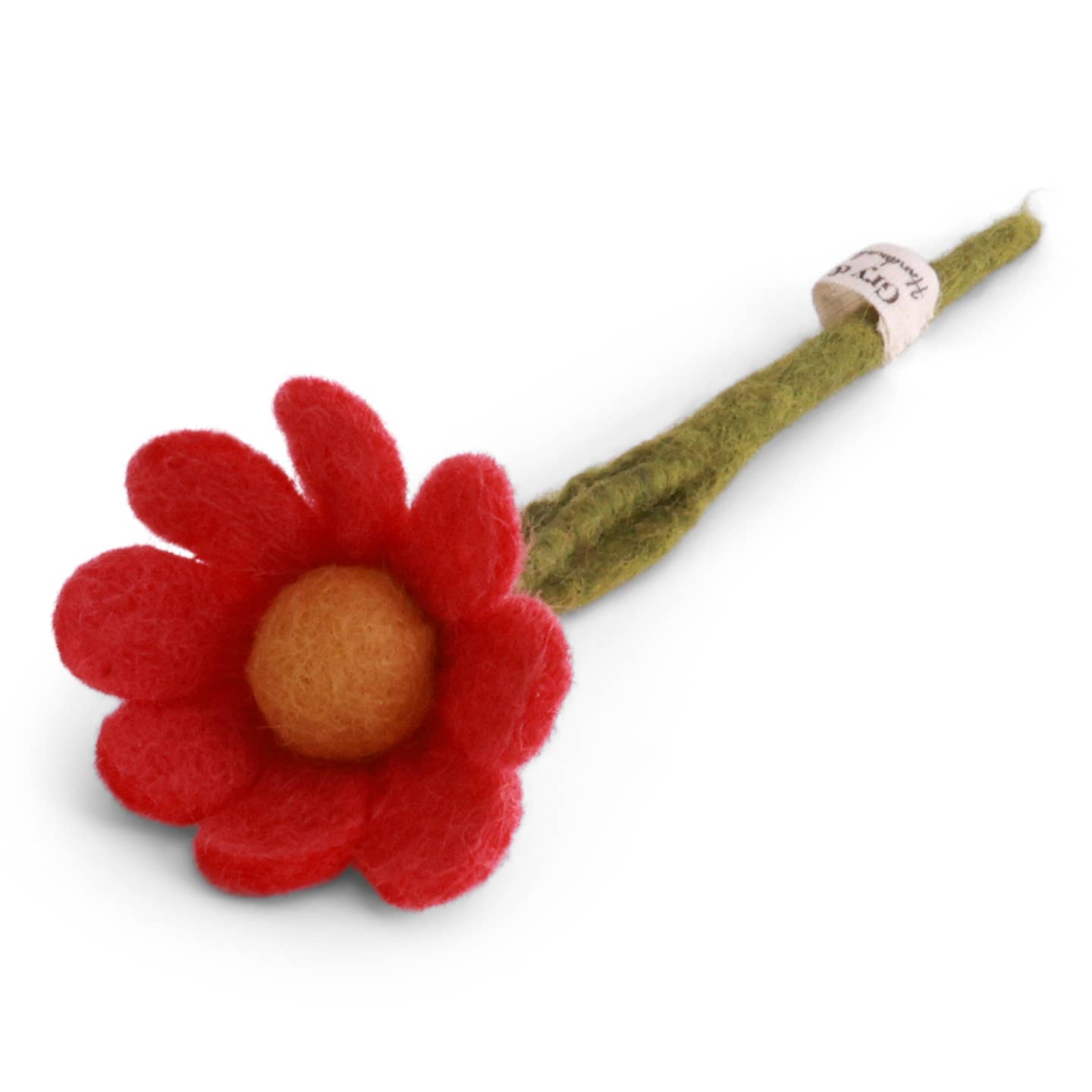 Felt Small Anemone w/Leaf- Assorted Colors