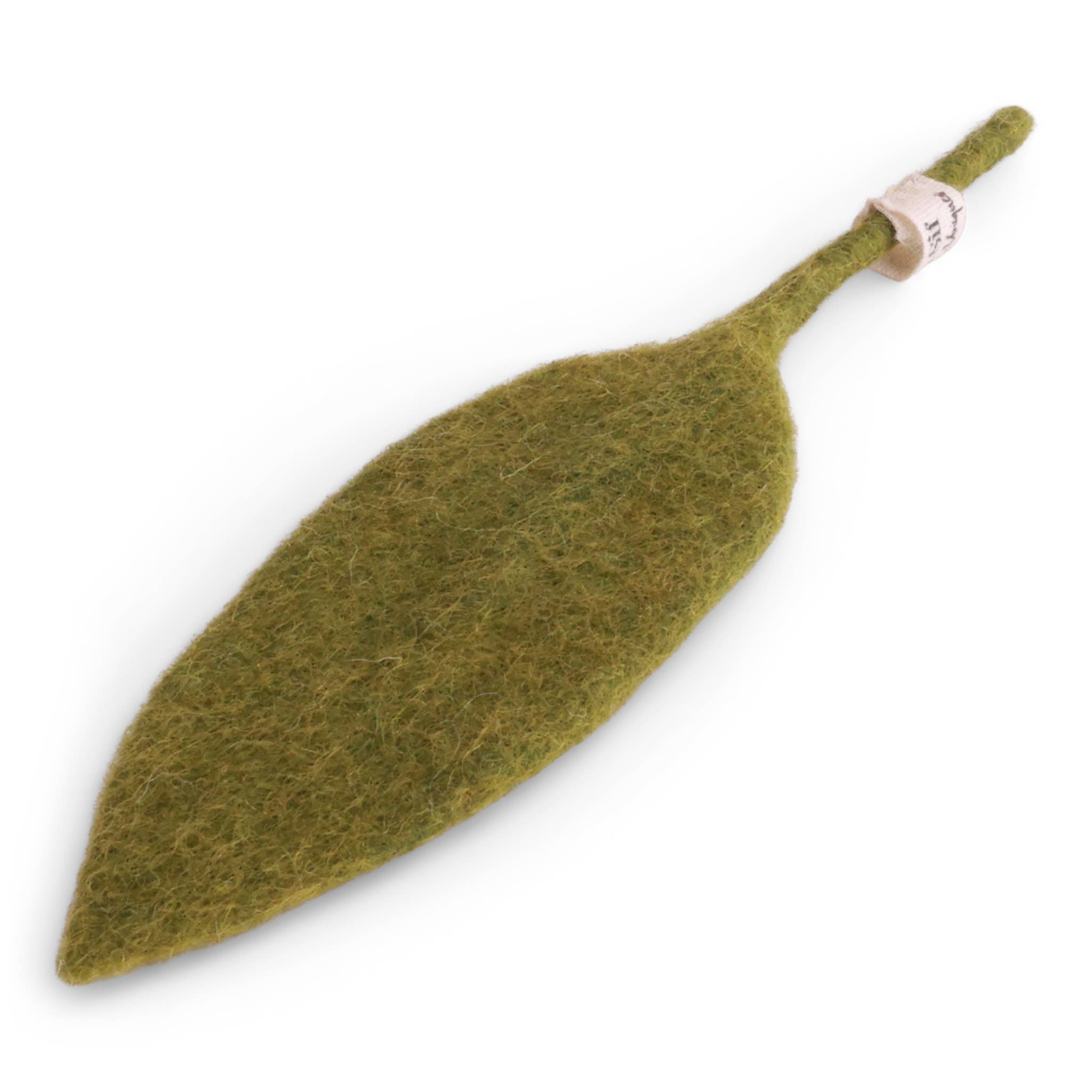 Felt Small Simple Leaf - Green