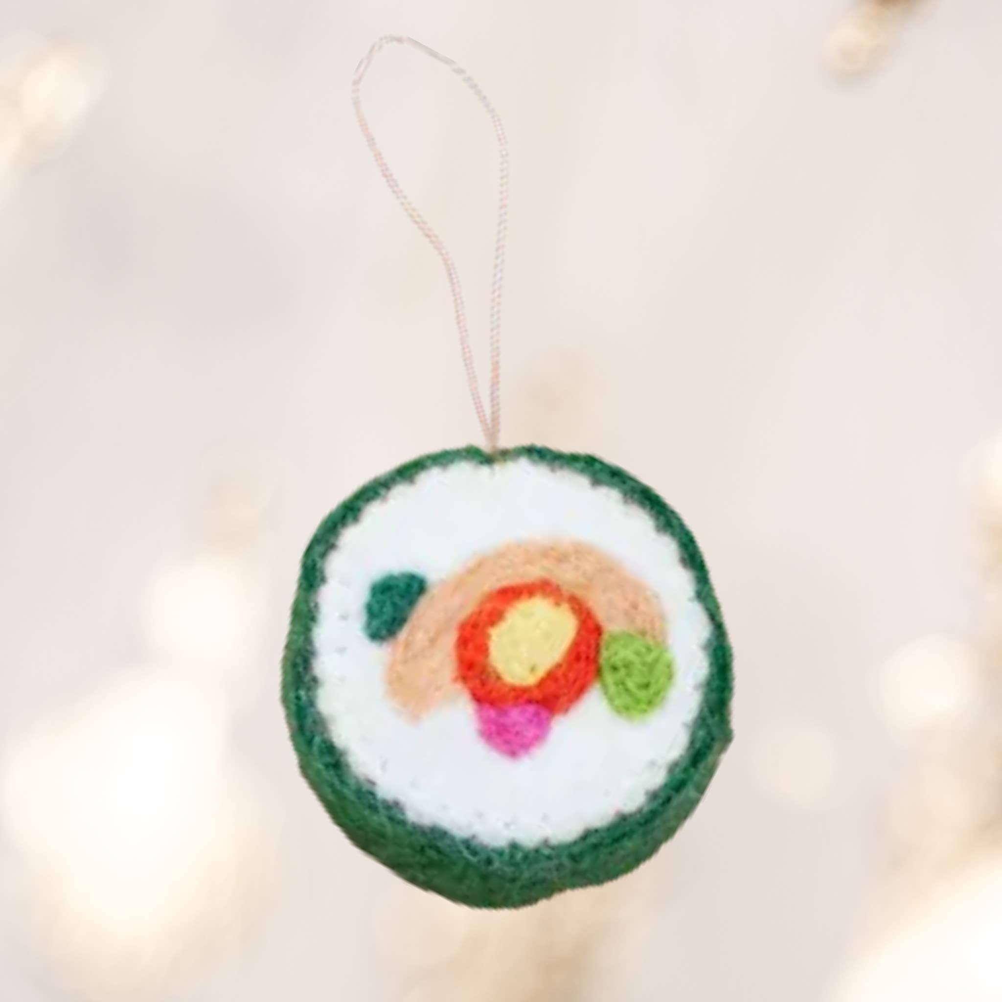 Felt Sushi Ornament