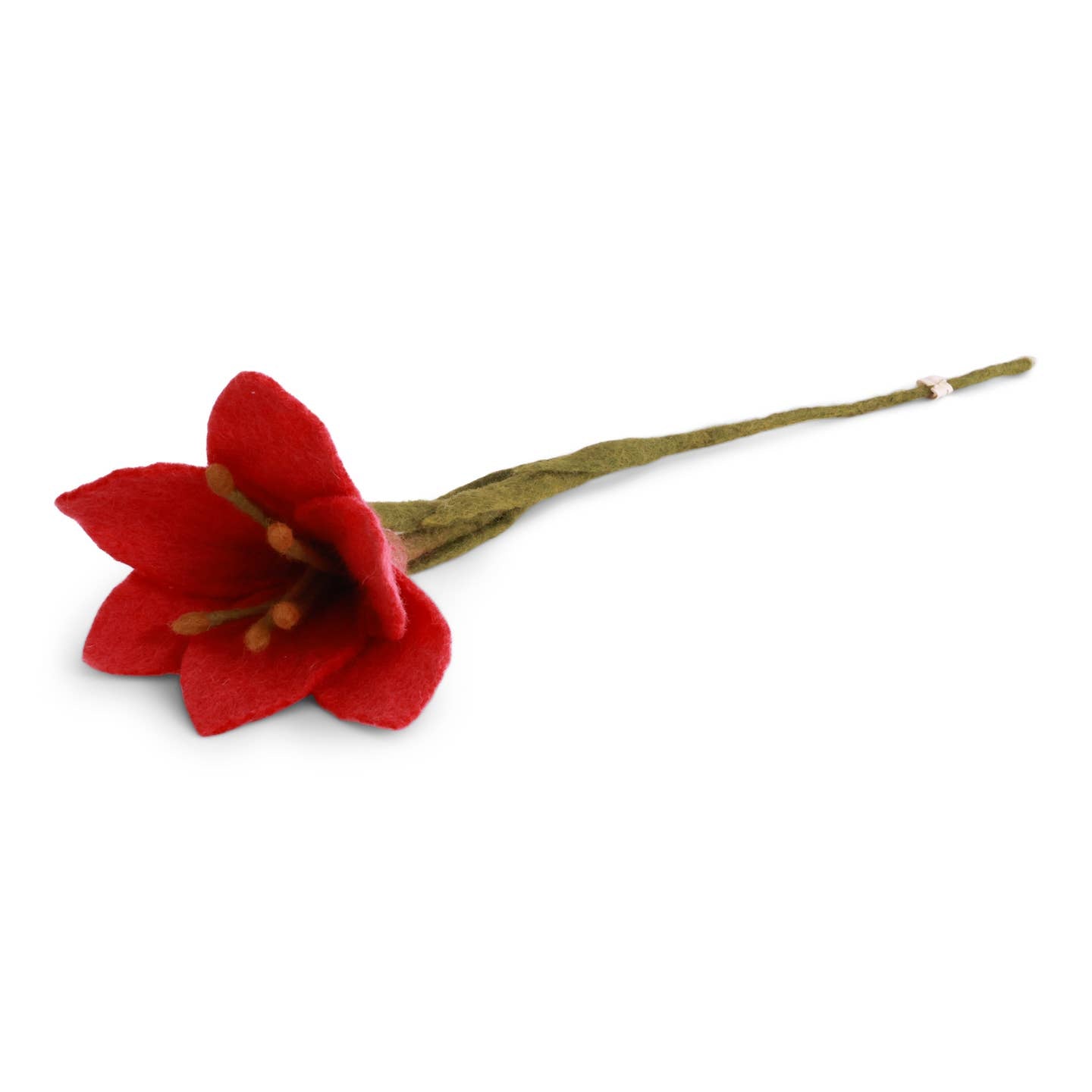 Felt Trumpet Lily Flower- Assorted Colors