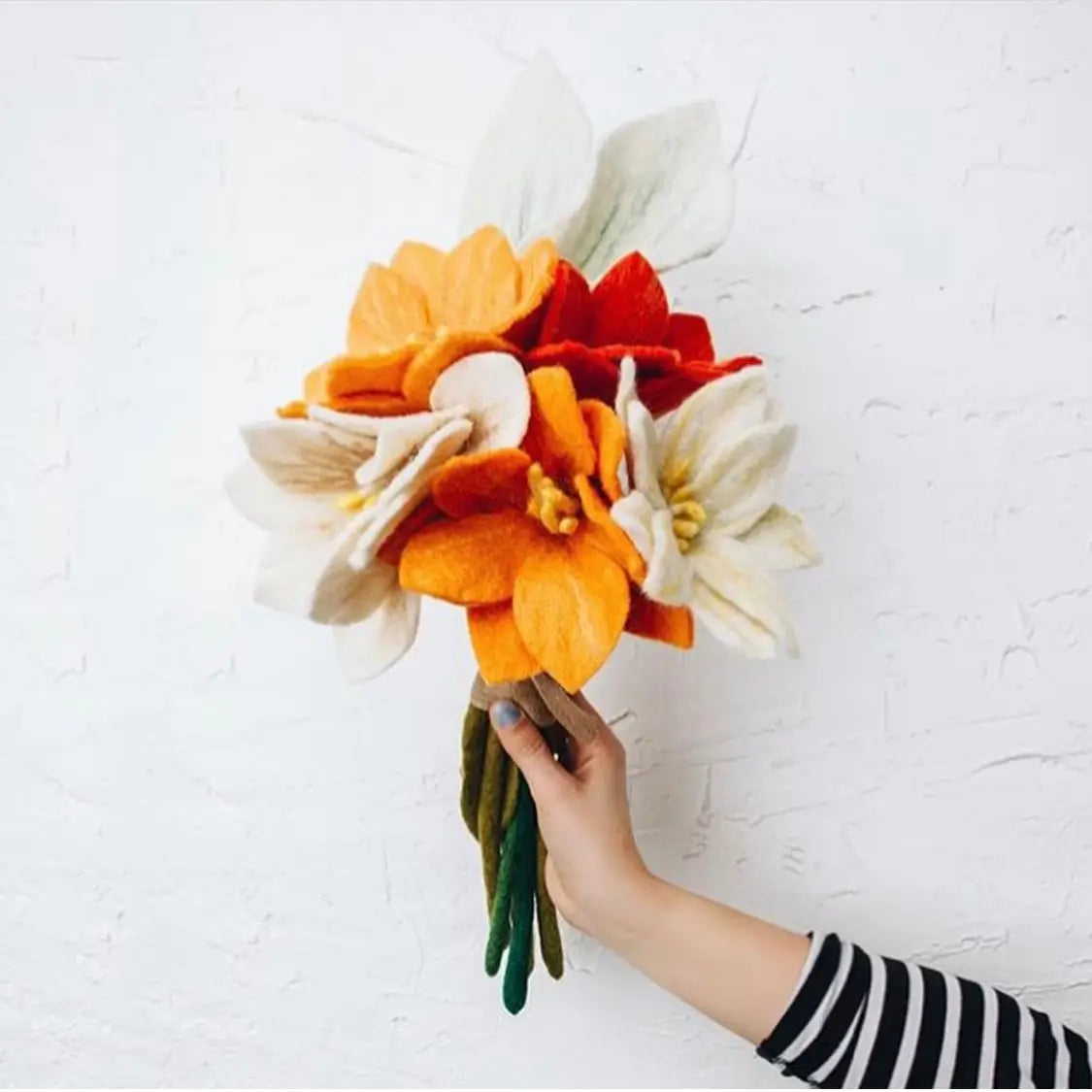 Felt Wildflower- Assorted Colors- Sold Individually