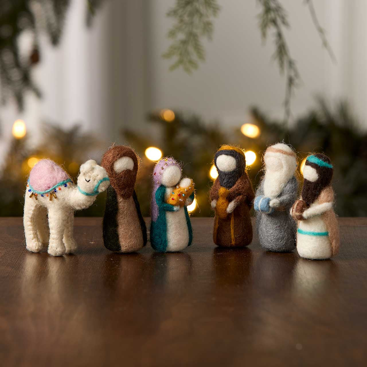 Felted Nativity