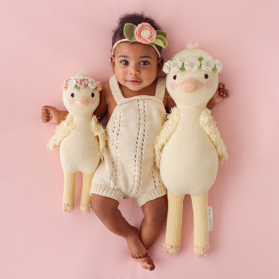 Flora the Duckling (Ivory) - Assorted Sizes