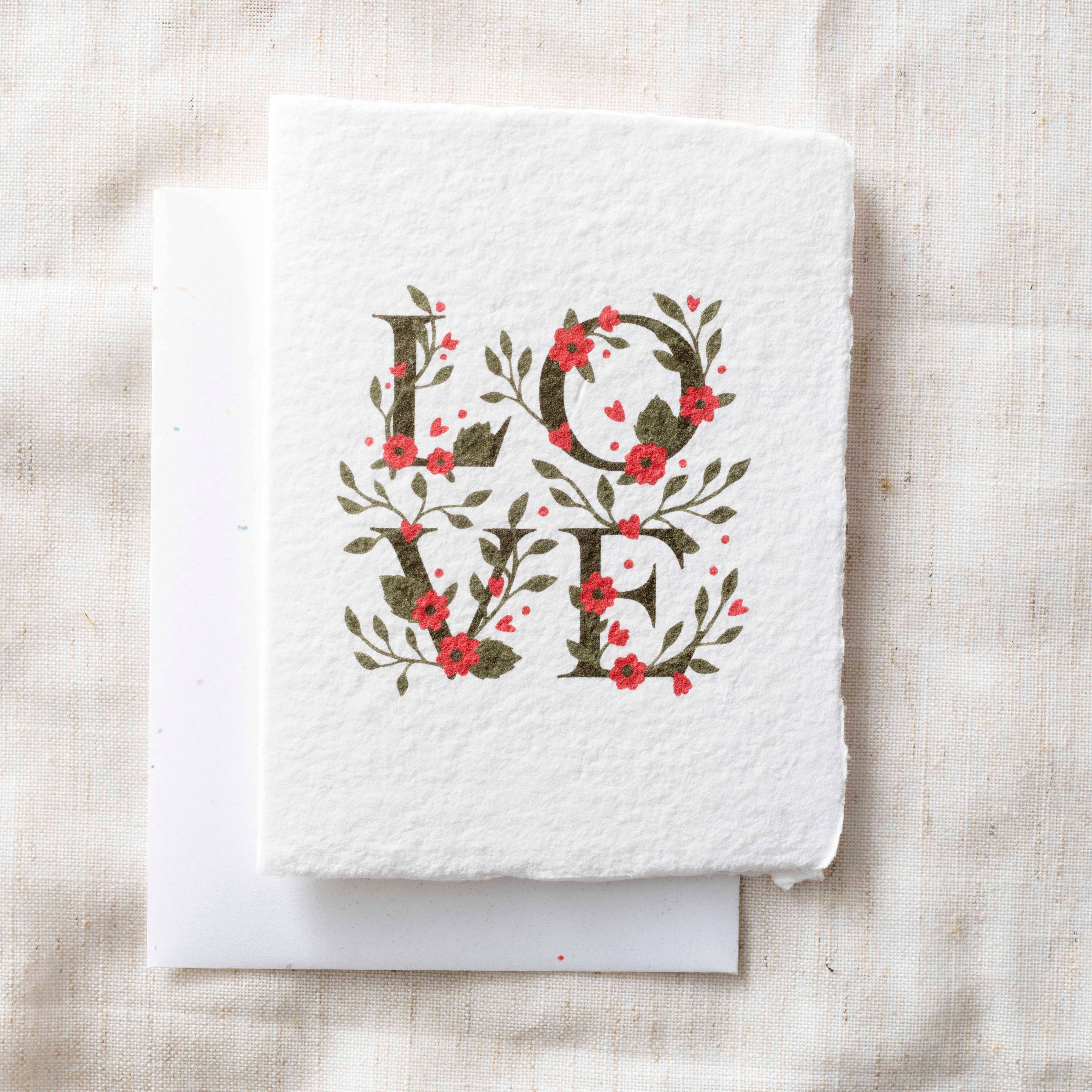 Floral Love- Greeting Card