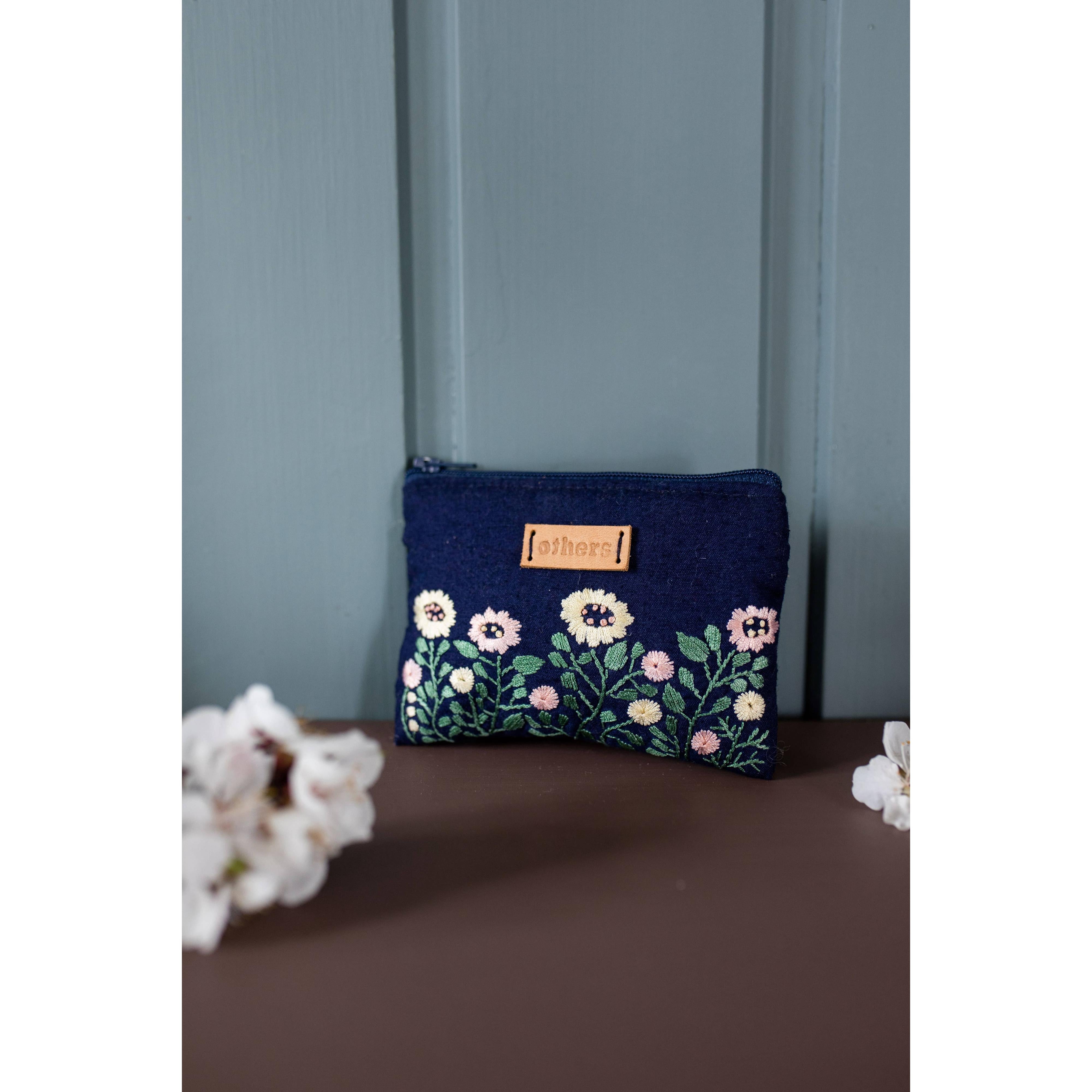 Floral Pouch- Assorted Colors