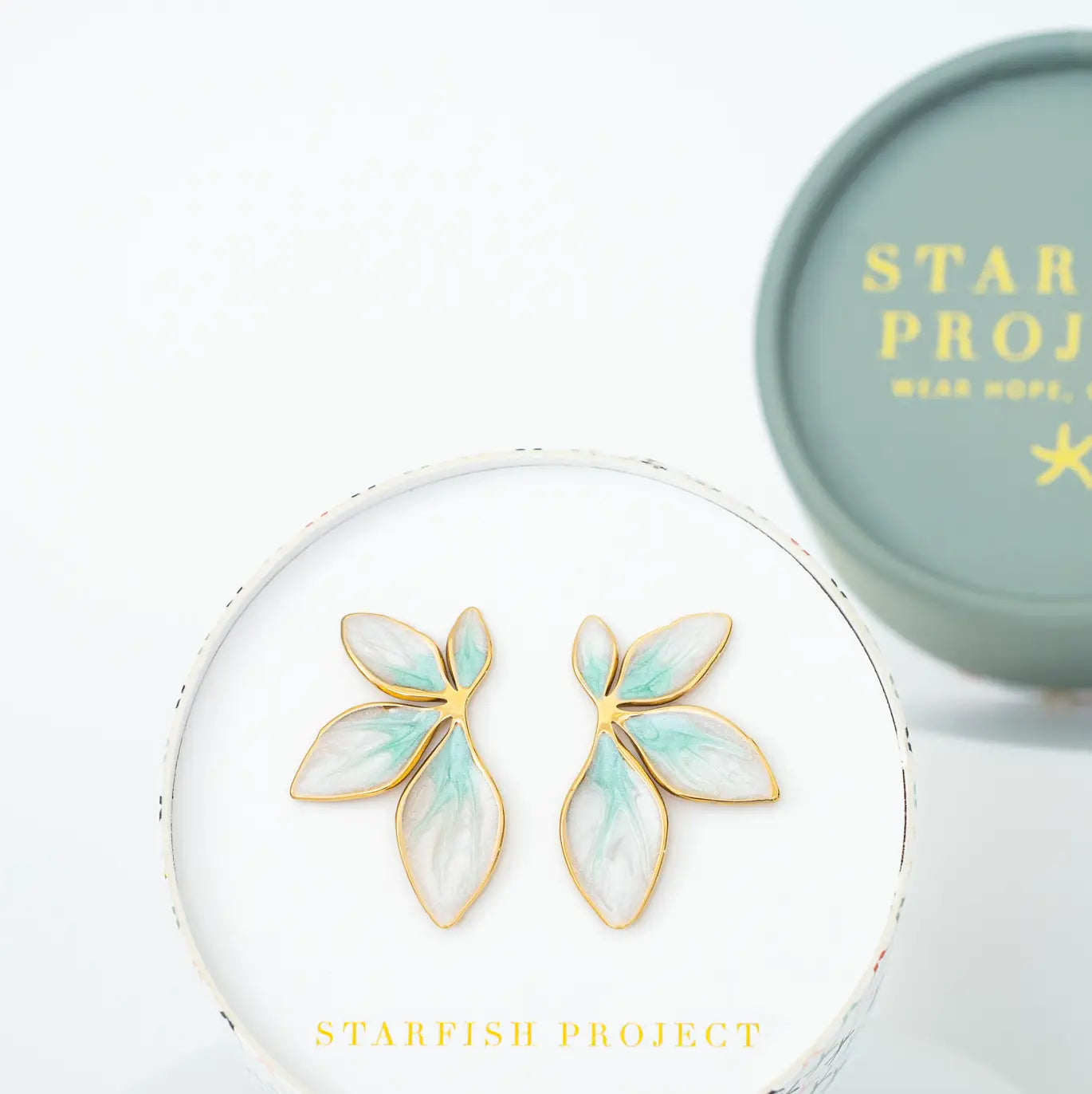Flourish Leaf Earrings- Assorted Colors
