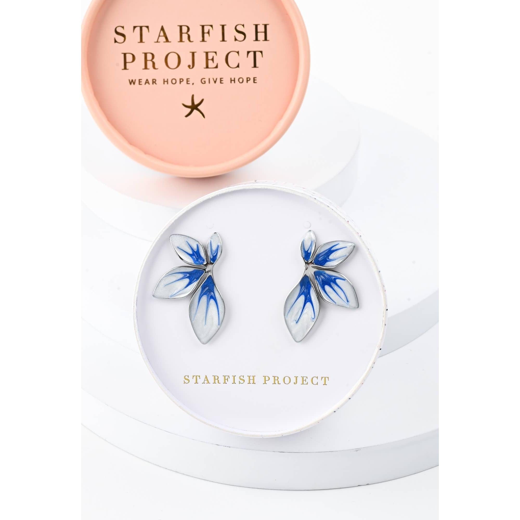 Flourish Leaf Earrings- Assorted Colors