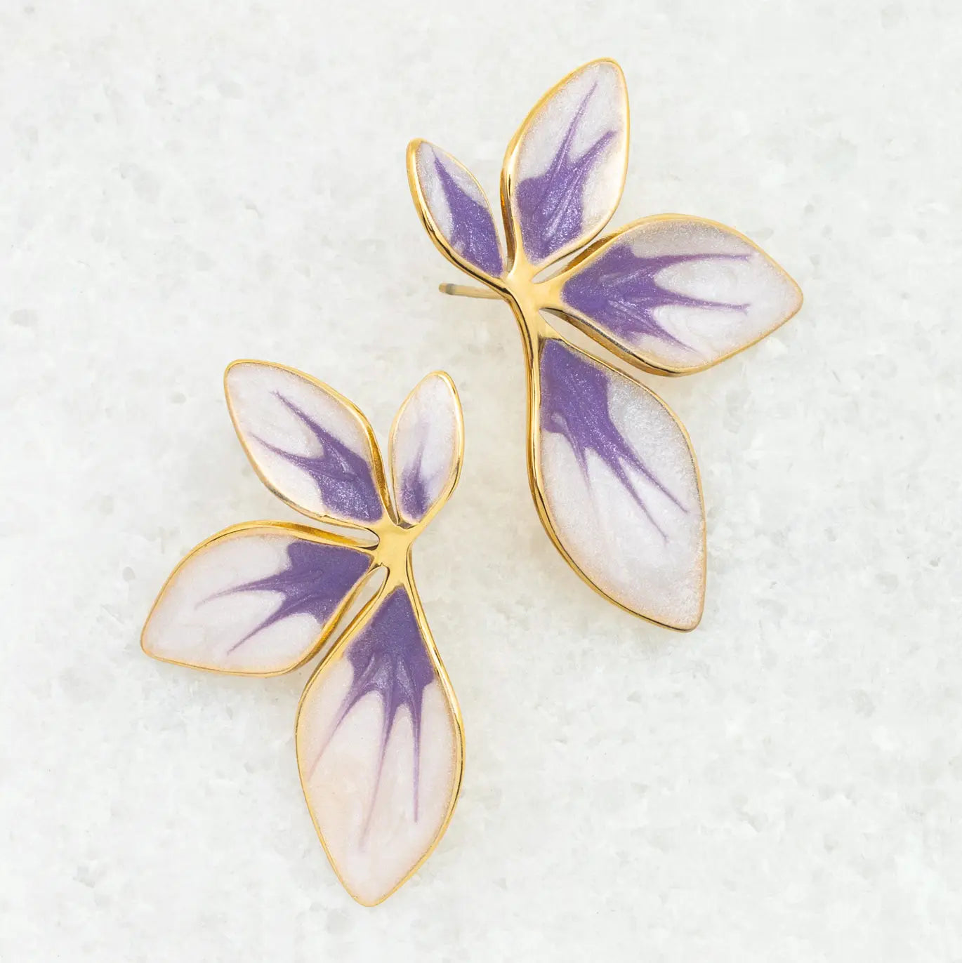 Flourish Leaf Earrings- Assorted Colors