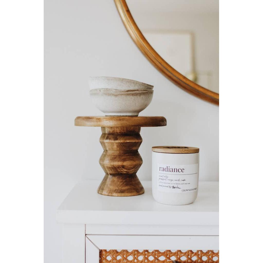Flourish Pedestal- Assorted Colors