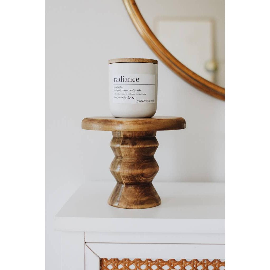 Flourish Pedestal- Assorted Colors