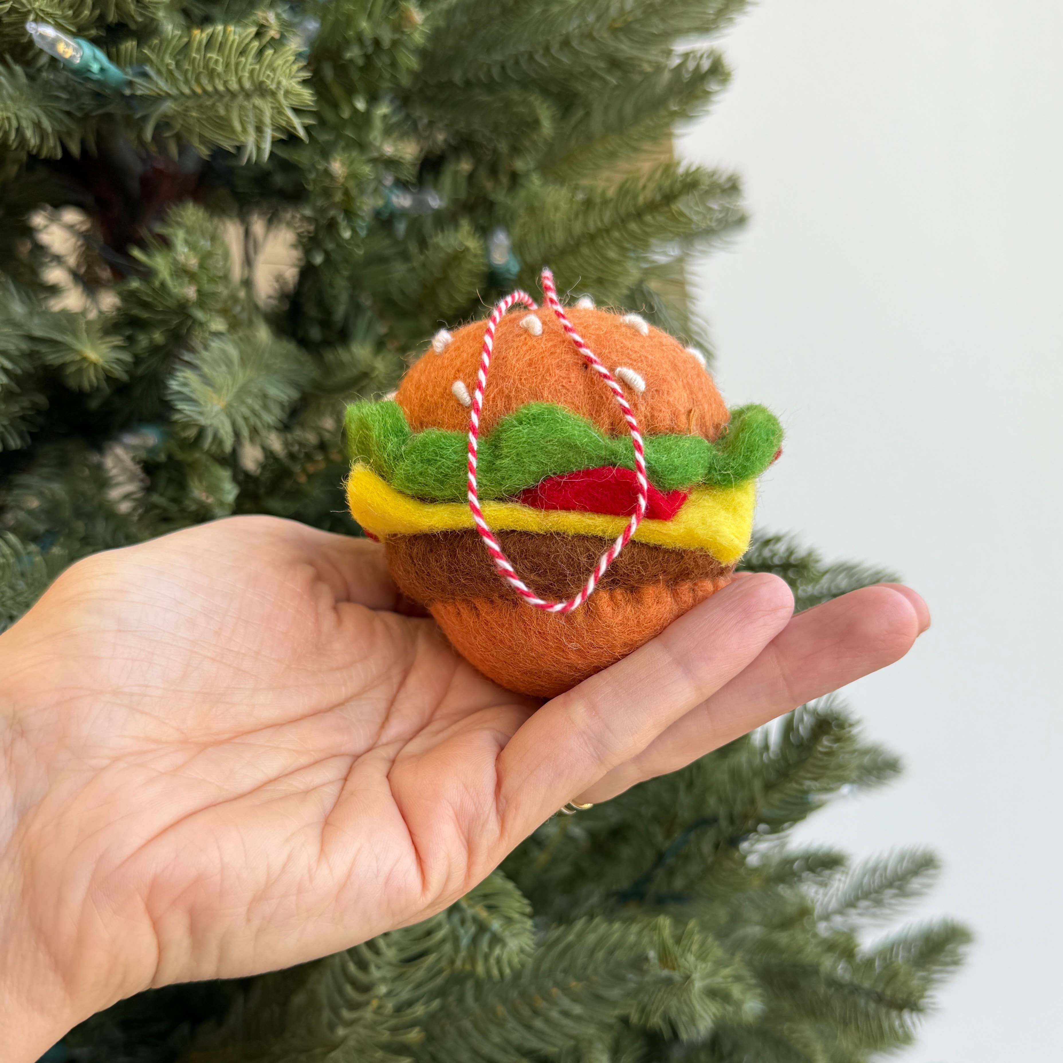 Food Felt Wool Ornament- Assorted- Sold Individually