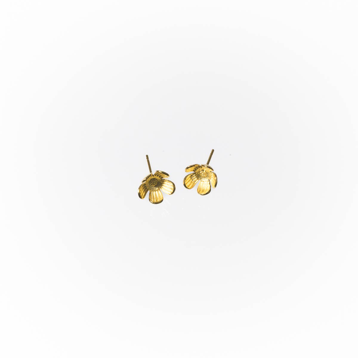 Forget-me-Not Stud Earrings- Assorted Metals- Sold Individually