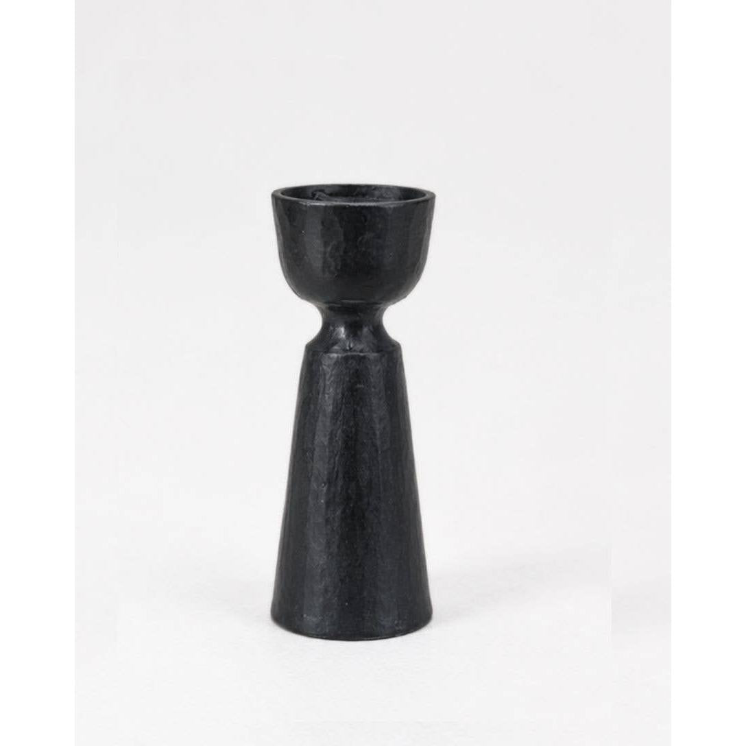 Foundry Hand-Forged Iron Candle Holder- Assorted Colors- Sold Individually