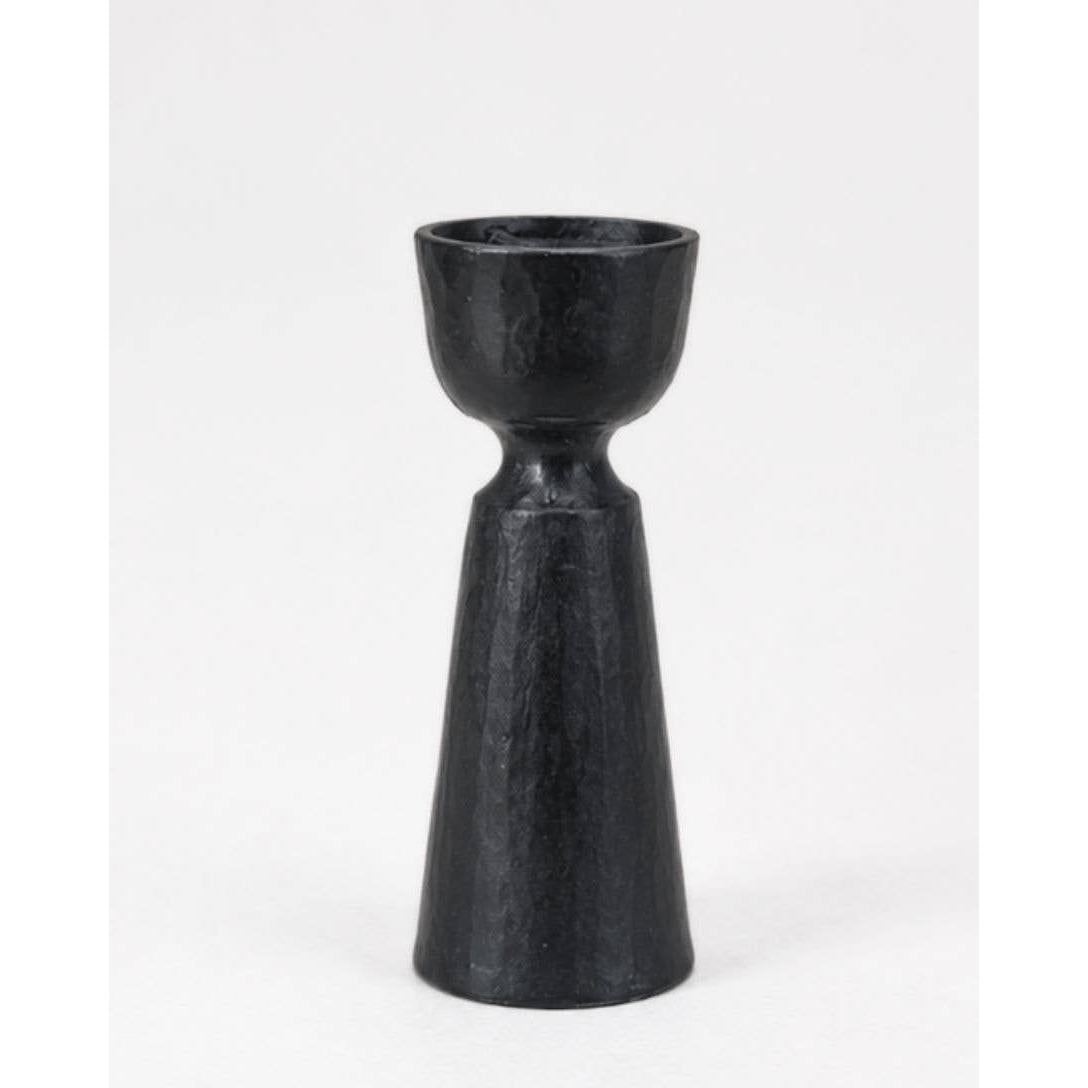 Foundry Hand-Forged Iron Candle Holder- Assorted Colors- Sold Individually