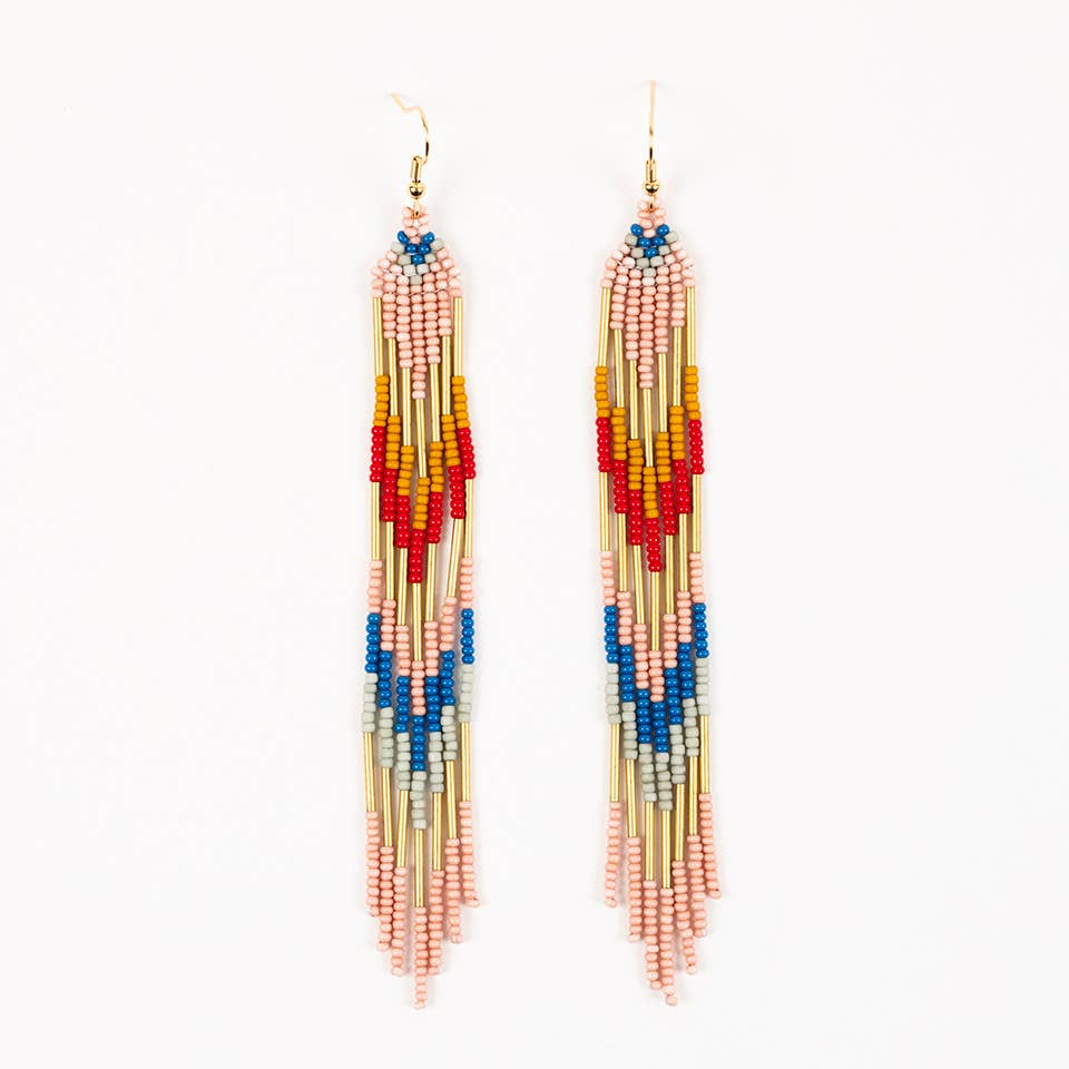 Free Spirit Fringe Earrings- Sold Individually- Assorted Colors