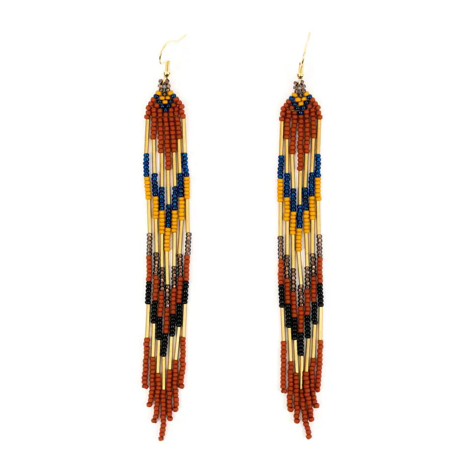 Free Spirit Fringe Earrings- Sold Individually- Assorted Colors