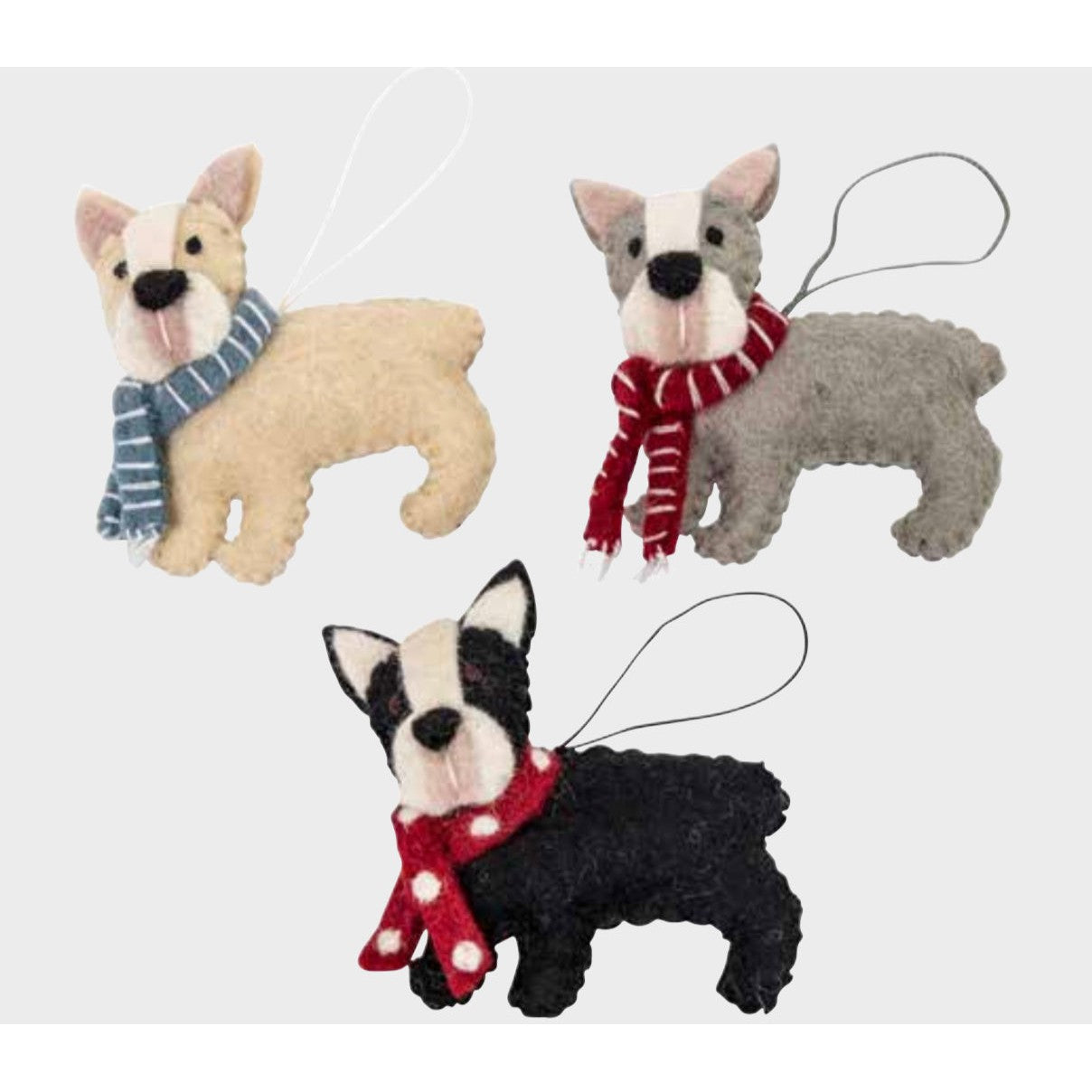 French Bulldog Ornament - Sold Individually