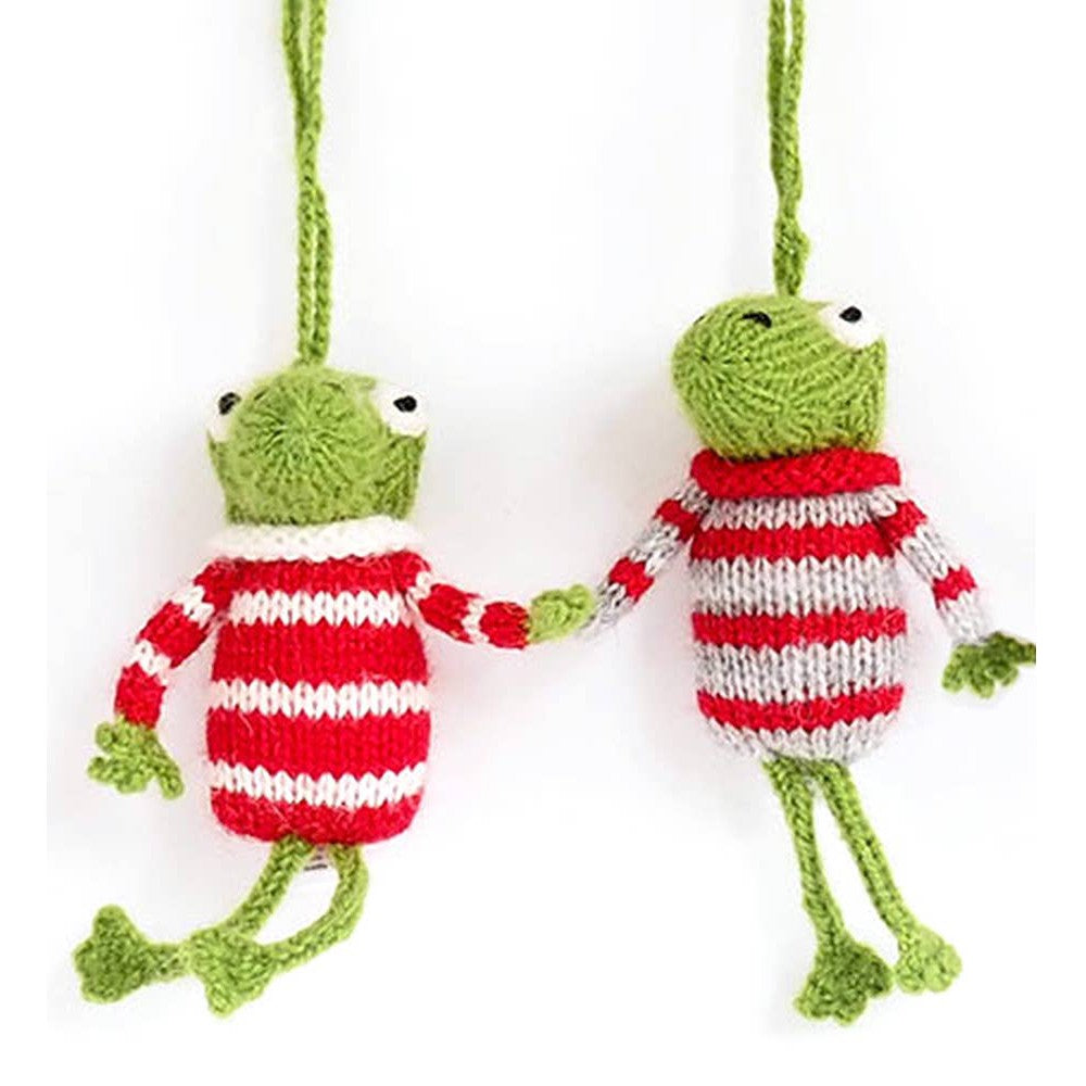 Frog Ornament- Sold Individually