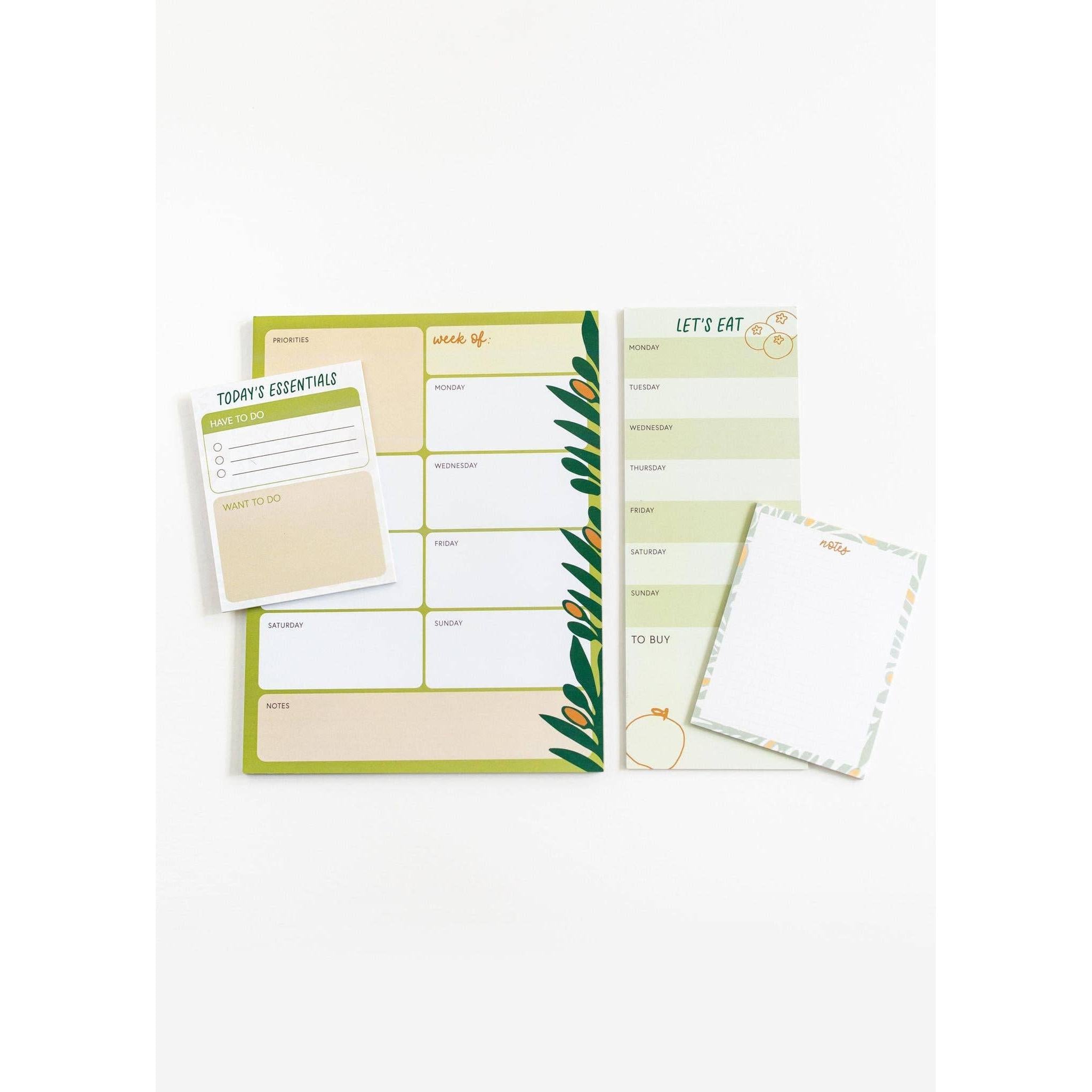 Fun + Functional Notepad Collection | Set of 4