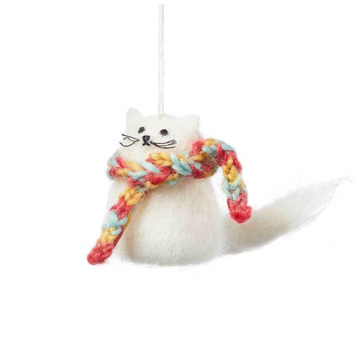 Fuzzy Kitten Ornament