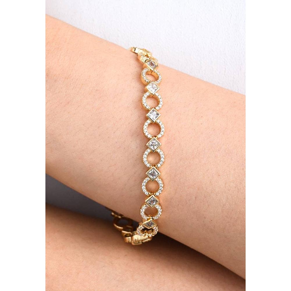 Gilded Halo Bracelet
