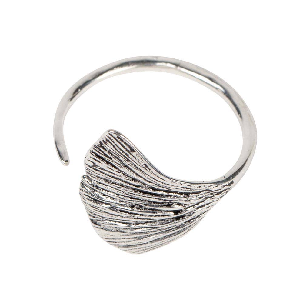 Ginkgo Leaf Ring