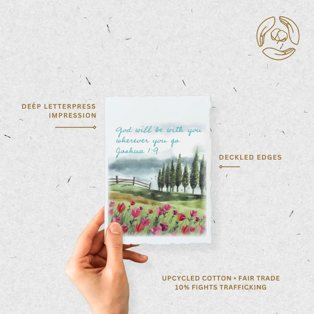 God Will Be With You- Greeting Card