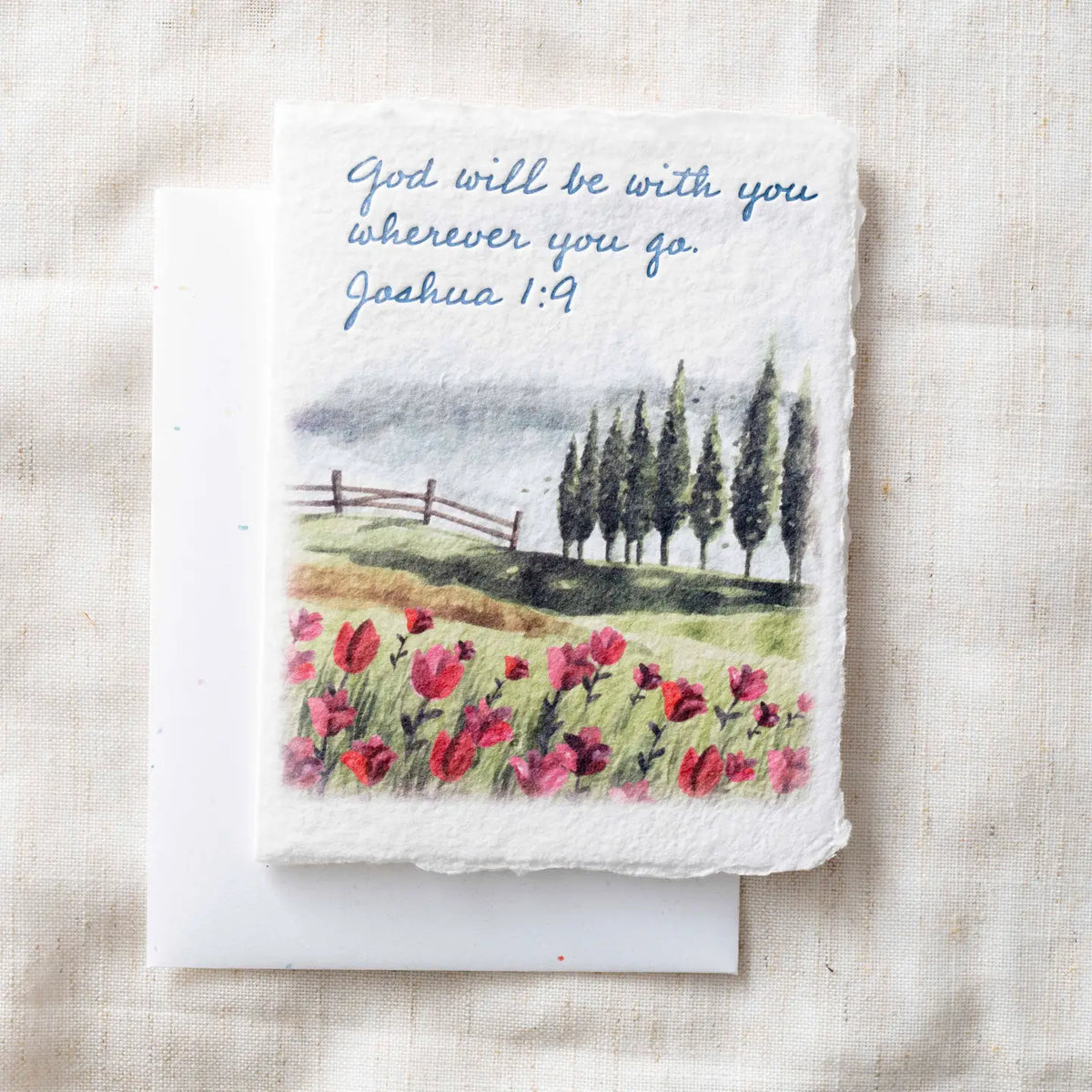 God Will Be With You- Greeting Card