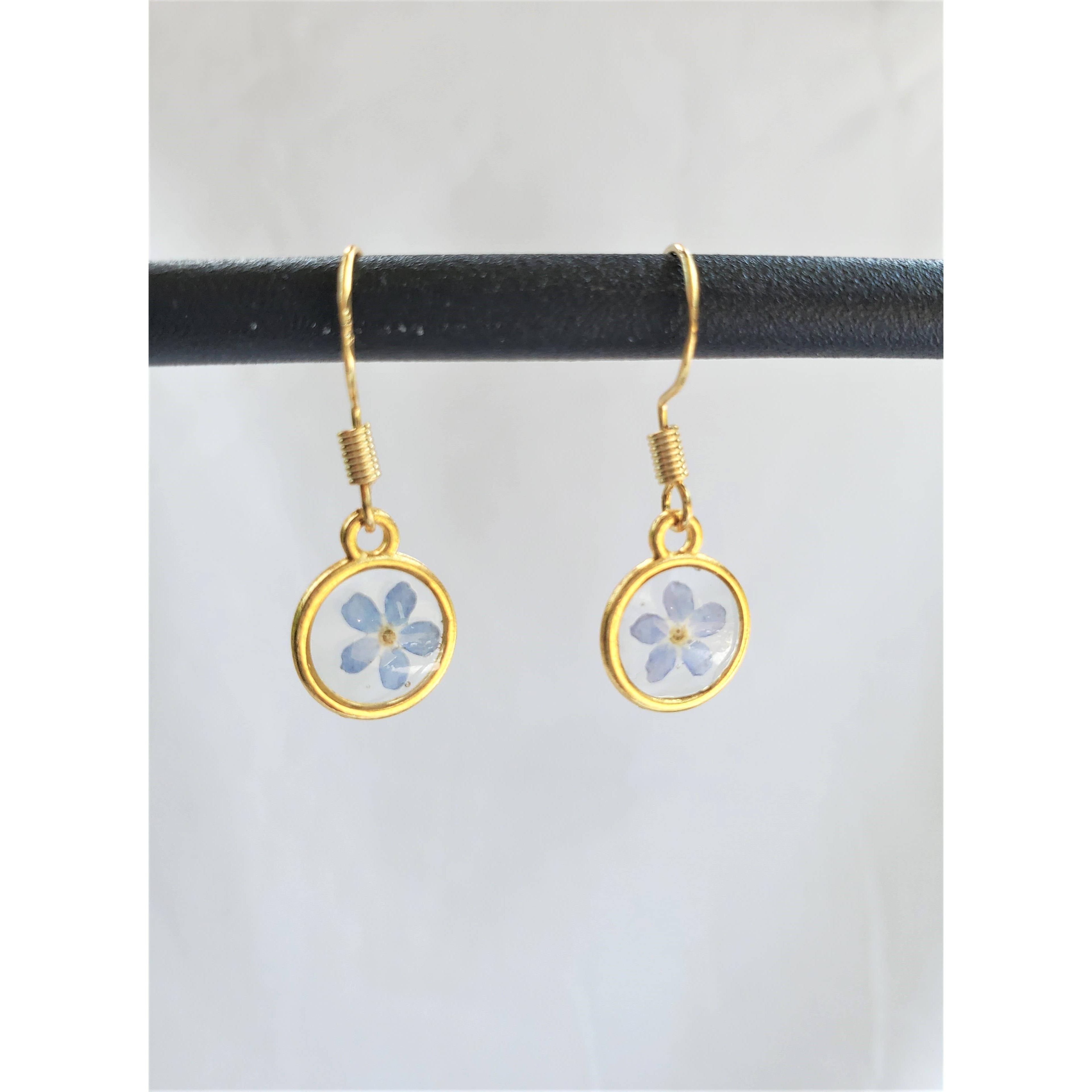 Gold Forget-Me-Not Earrings- Assorted Shapes- Sold Individually