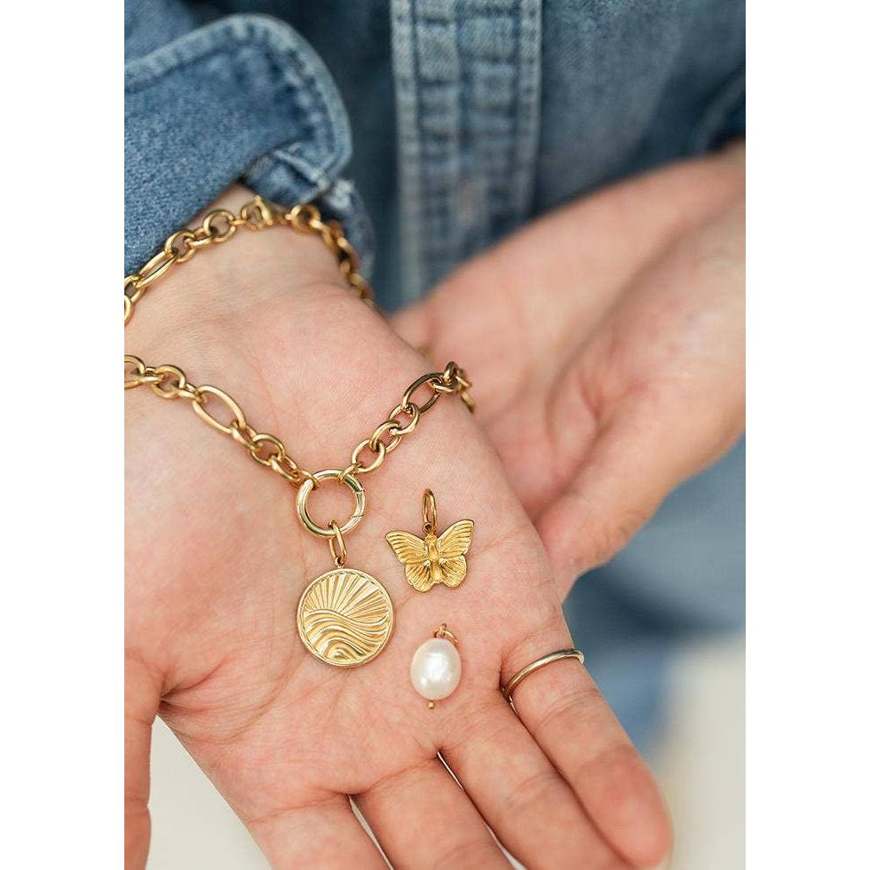 Gold Steadfast Charm