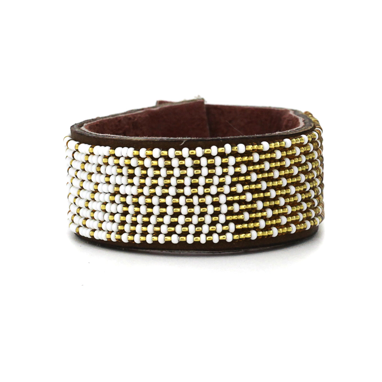 Gold and White Ombre Cuff - Assorted Sizes