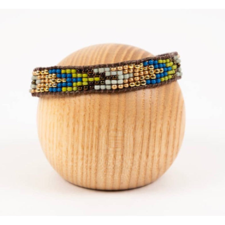 Golden Arrows Beaded Bracelet- Assorted Colors