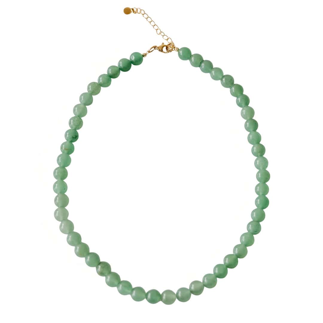 Green Aventurine Gemstone Necklace
