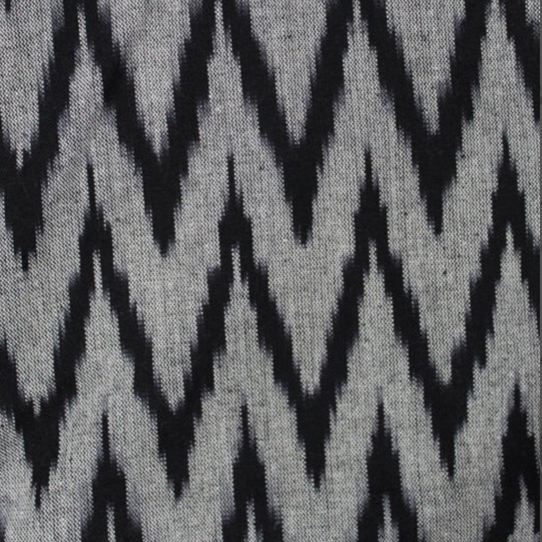 Grey & Black Chevron Pillow Cover