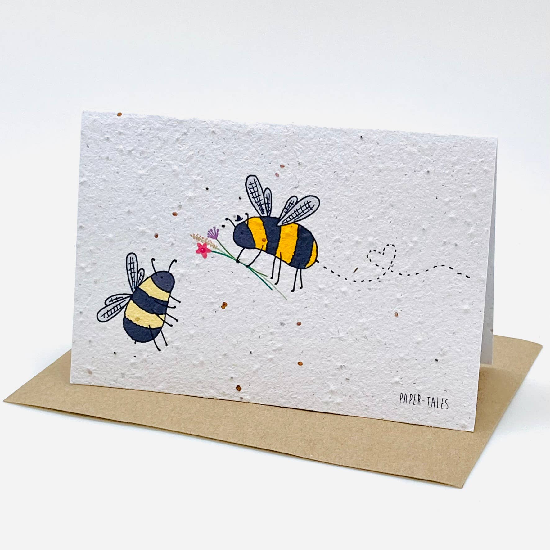 Growing Paper Card- Bee Kind